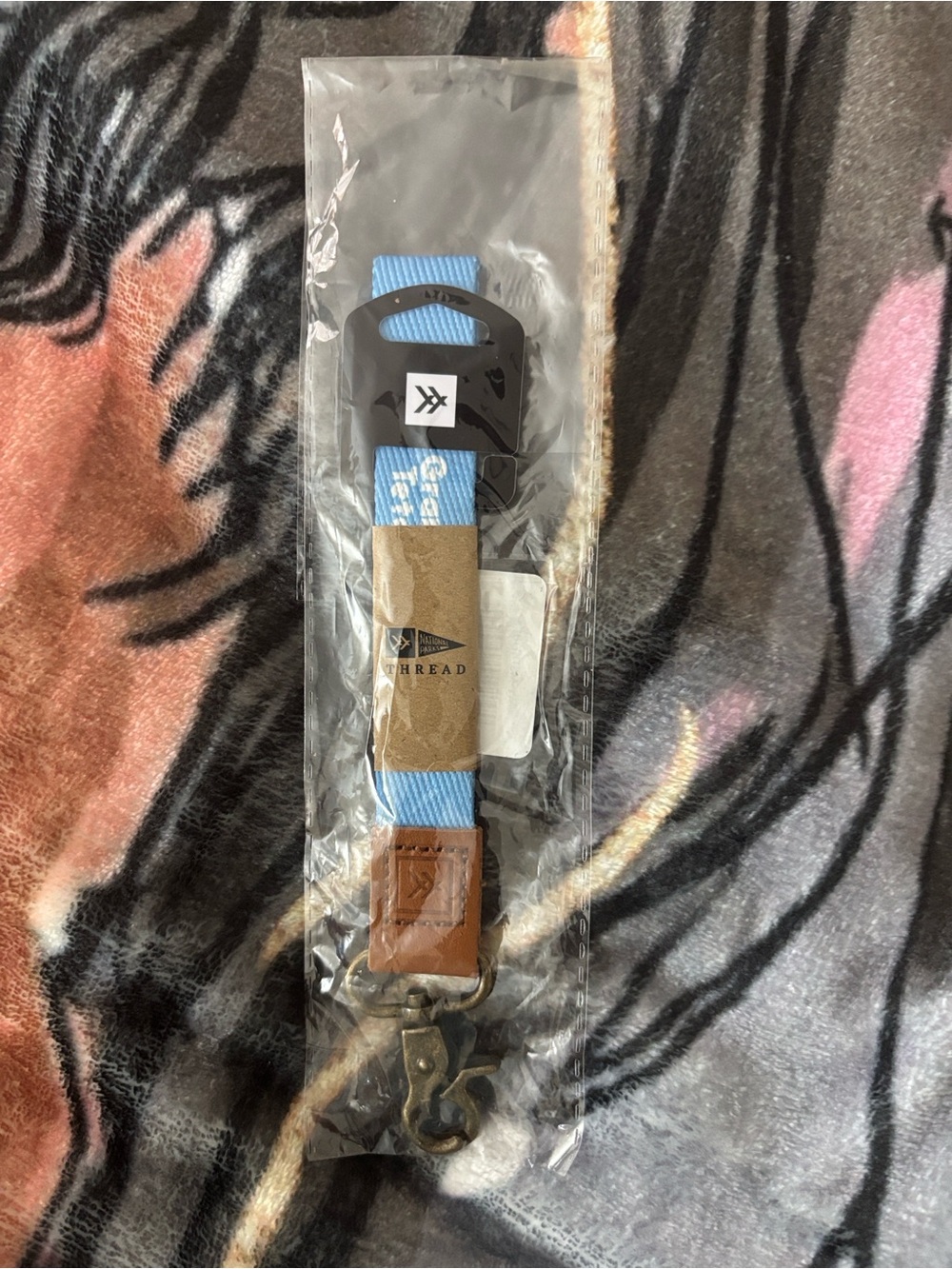 Thread Wristlet Keychain